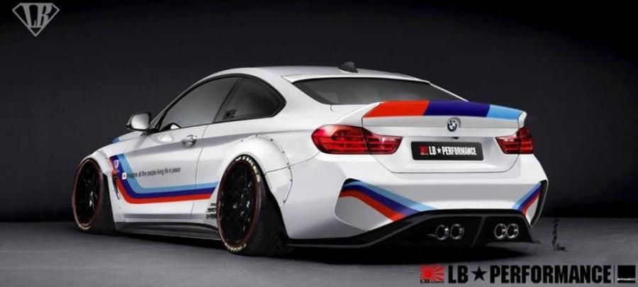  BMW 4-Series Coupe by Liberty Walk 2014 года  (фото 2 из 9)